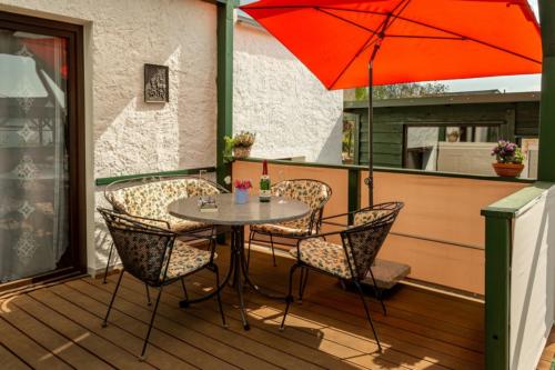 Überdachte Terrasse